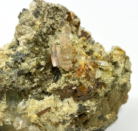 Brookit, Bergkristall, Belutschistan, Pakistan