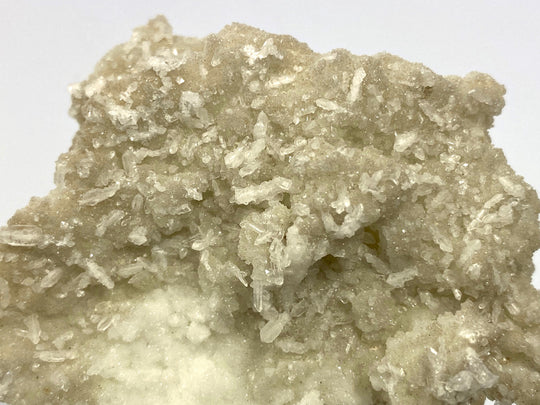 Strontianite on dolomite, Oberdorf a. d. Laming, Styria, Austria