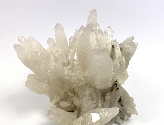 Scepter Quartz, Rock Crystal, Sphalerite, Cavnic, Maramures, Romania