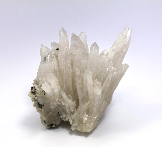 Scepter Quartz, Rock Crystal, Sphalerite, Cavnic, Maramures, Romania