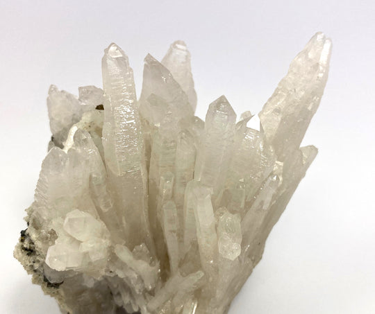 Scepter Quartz, Rock Crystal, Sphalerite, Cavnic, Maramures, Romania