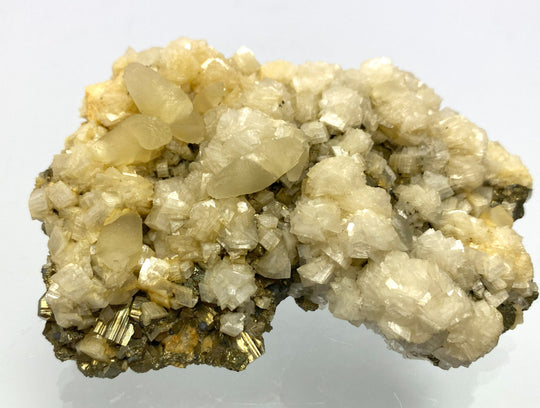 Calcit, Dolomit, Pyrit, Cavnic, Maramures, Rumänien