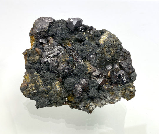 Sphalerite on Galena, Herja, Maramures, Romania