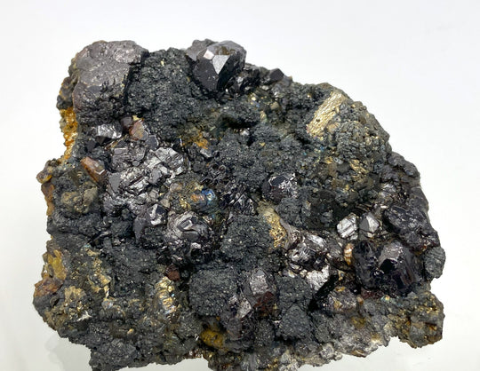 Sphalerite on Galena, Herja, Maramures, Romania