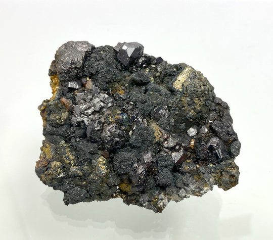 Sphalerite on Galena, Herja, Maramures, Romania