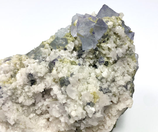 Fluorit, Calcit, Shaoguan, Guangdong Province, China