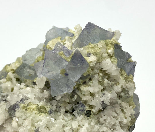 Fluorit, Calcit, Shaoguan, Guangdong Province, China