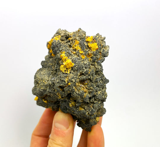 Wulfenit, Cerussit, Galenit, Mies, Slowenien