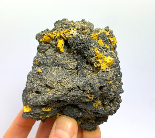 Wulfenit, Cerussit, Galenit, Mies, Slowenien