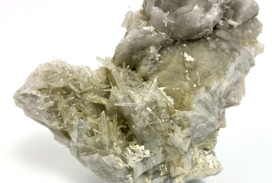 Needle quartz on dolomite, Sunk, Hohentauern, Stmk., Austria