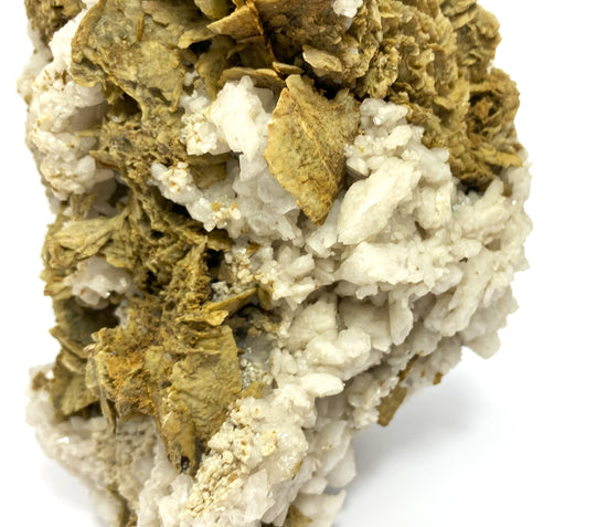 Siderit (Blätterspat), Quarz, Grube Bollnbach, Siegerland, Deutschland