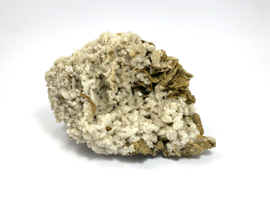 Siderit (Blätterspat), Quarz, Grube Bollnbach, Siegerland, Deutschland