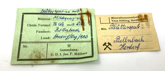 Siderit (Blätterspat), Quarz, Grube Bollnbach, Siegerland, Deutschland