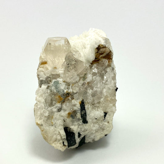 Topaz, Albite, Muscovite, Schörl, Haramosh Mt., Skardu Pakistan