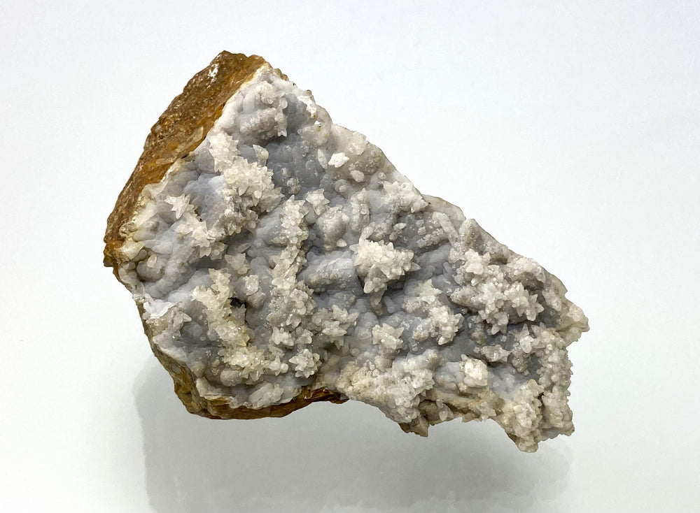 Chalcedon auf Ankerit, Hüttenberg, Kärnten, Österreich