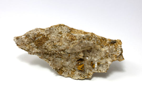 Smoky quartz, limonite, Fleißtal, Carinthia, Austria