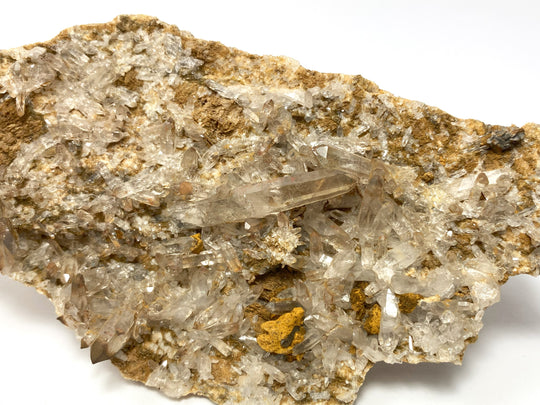 Smoky quartz, limonite, Fleißtal, Carinthia, Austria