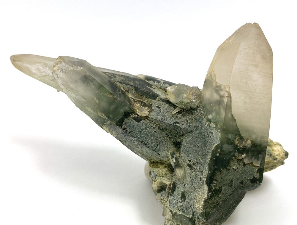 Rock crystal, chlorite, Auernig, Mallnitz, Canton, Austria