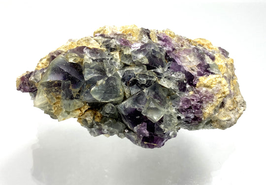 Fluorite on dolomite, Weisseck, Lungau, Salzburg, Austria