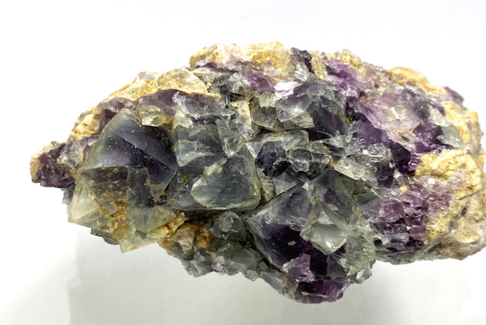 Fluorite on dolomite, Weisseck, Lungau, Salzburg, Austria