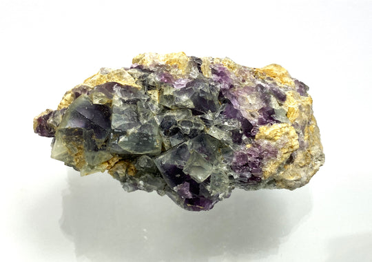 Fluorite on dolomite, Weisseck, Lungau, Salzburg, Austria