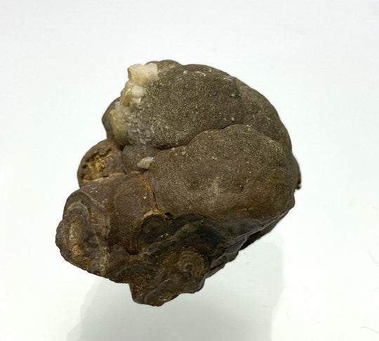 Calcite on shell blende (sphalerite), Bleiberg, Carinthia, Austria