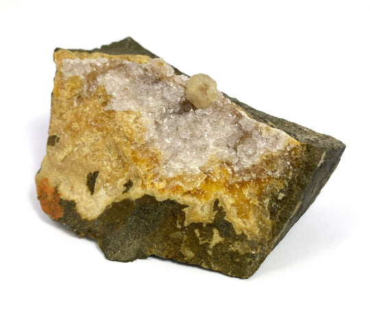 Calcit, Amethyst, Weitendorf, Steiermark, Österreich