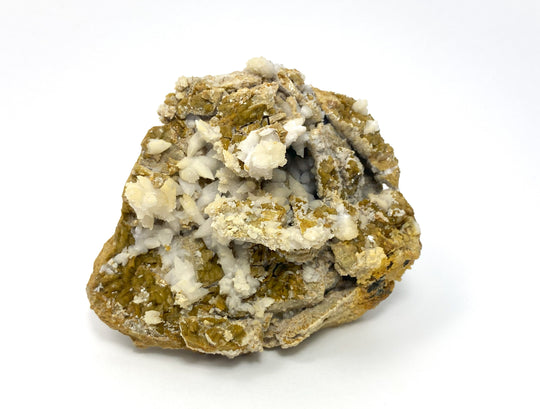 Calcite, chalcedony, siderite, Hüttenberg, Carinthia, Austria
