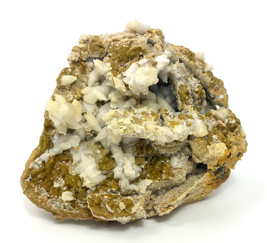Calcite, chalcedony, siderite, Hüttenberg, Carinthia, Austria