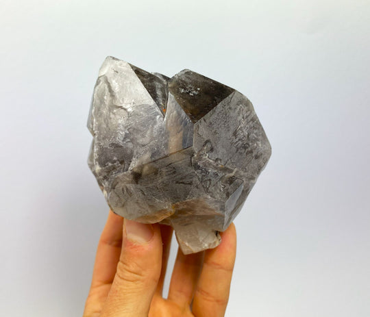 Scepter smoky quartz, Goboboseb Mountains, Brandberg, Namibia