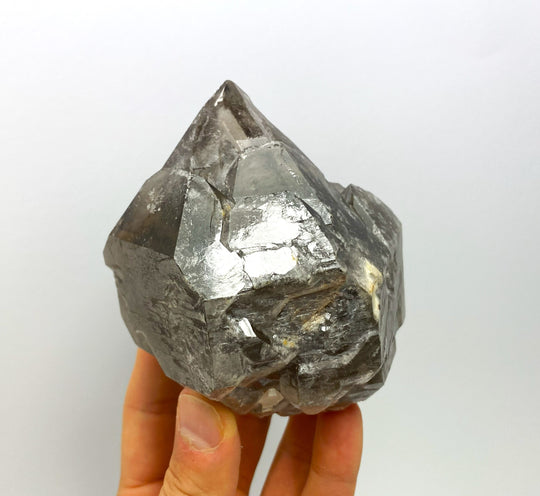 Scepter smoky quartz, Goboboseb Mountains, Brandberg, Namibia