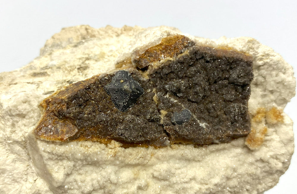 Galenit auf Zinkblende, Bleiberg, Kärnten, Österreich