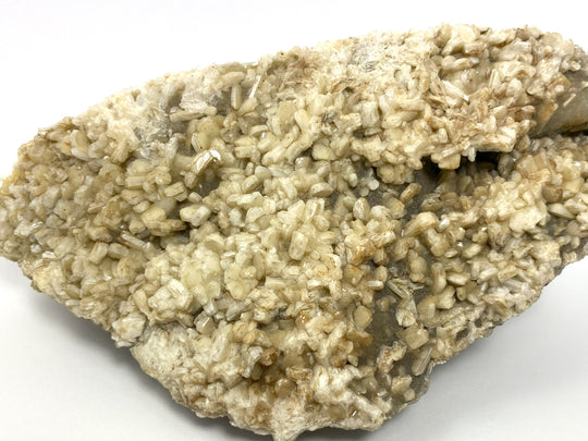 Desmin on Prehnite, Böckstein, Gastein, Salzburg, Austria