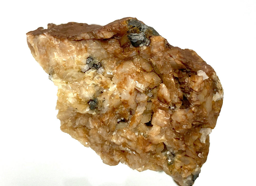 Tetraedrit auf Siderit, Erzberg, Eisenerz, Steiermark, Österreich