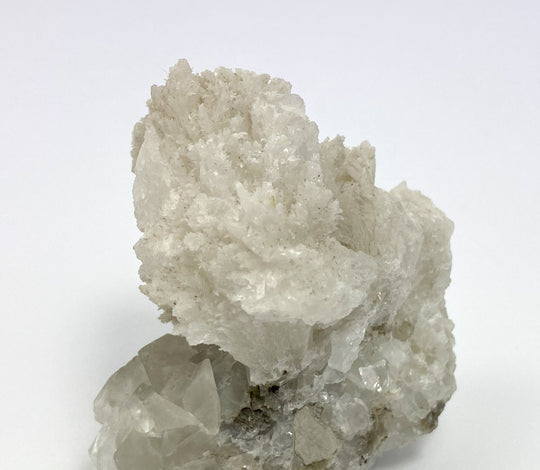 Strontianite, calcite, Ascheberg, Münsterland, North Rhine-Westphalia