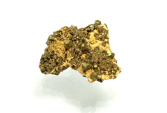 Pyrit auf Dolomit,  Cavnic, Rumänien