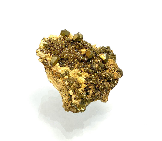 Pyrit auf Dolomit,  Cavnic, Rumänien