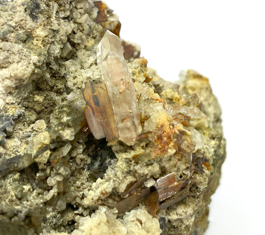 Brookit, Bergkristall, Belutschistan, Pakistan