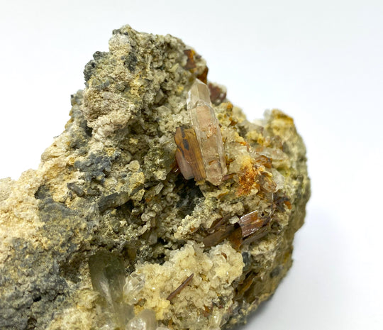 Brookit, Bergkristall, Belutschistan, Pakistan