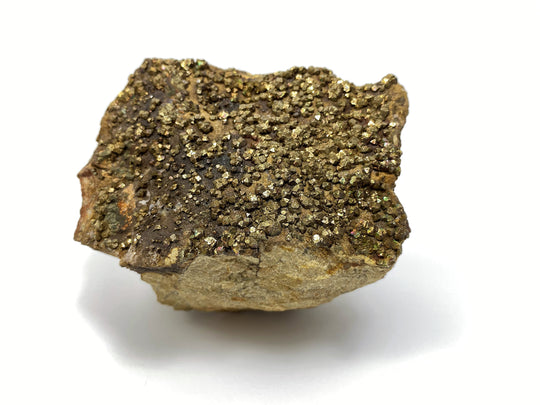 Pyrit auf Ankerit, Hütenberg, Österreich