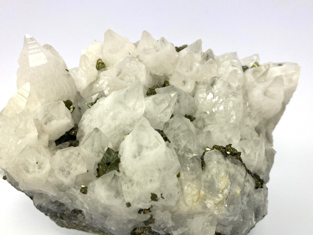 Zepterquarz, Calcopyrit, Sphalerit, Rumänien