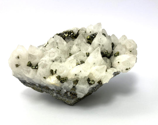 Zepterquarz, Calcopyrit, Sphalerit, Rumänien