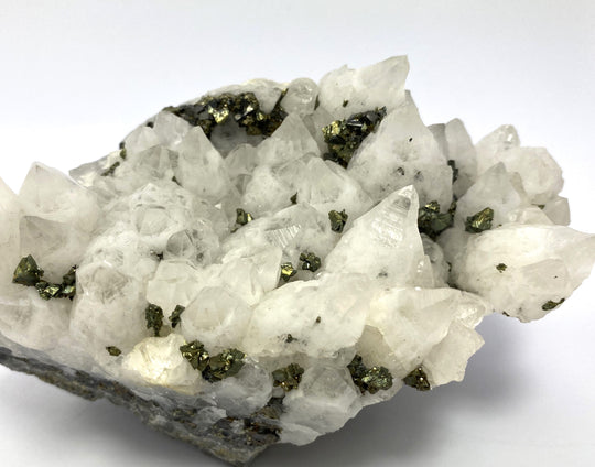 Zepterquarz, Calcopyrit, Sphalerit, Rumänien
