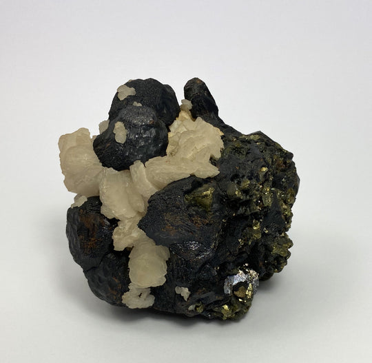Sphalerit, Galenit, Calcit, Calcopyrit, Sovetskii Mine, Dal’negorsk, Russland