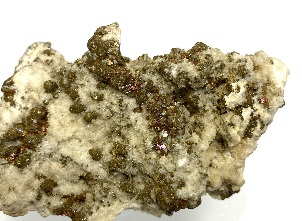 Pyrit mit Anlauffarbe, Hüttenberg, Österreich