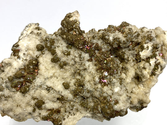 Pyrit mit Anlauffarbe, Hüttenberg, Österreich