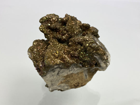 Pyrit mit Anlauffarbe, Hüttenberg, Kärnten, Österreich
