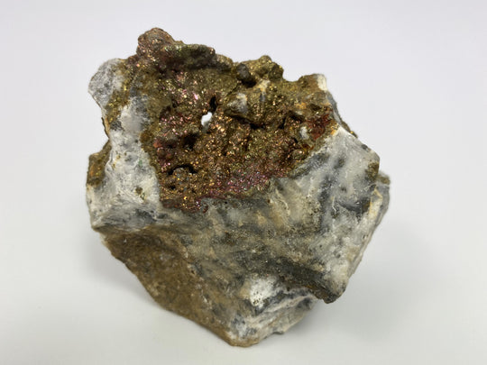 Pyrite with tarnish, Hüttenberg, Carinthia, Austria