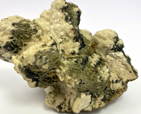 Feldspat, Klinozoisit, Striegau, Sobotka Massiv, Schlesien, Polen