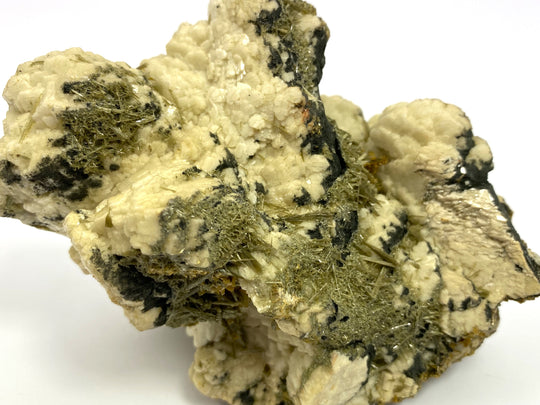 Feldspat, Klinozoisit, Striegau, Sobotka Massiv, Schlesien, Polen